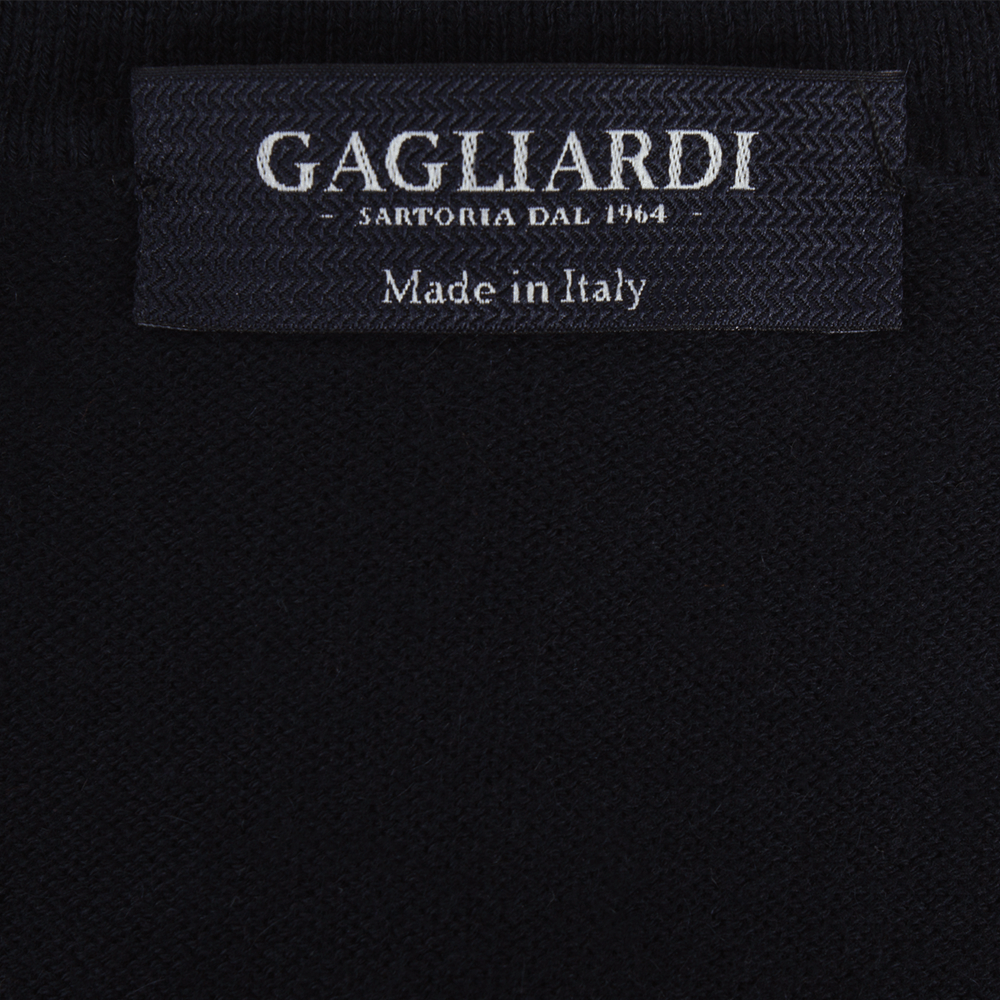 Gagliardi Cardigans Navy Button Thru Cardigan