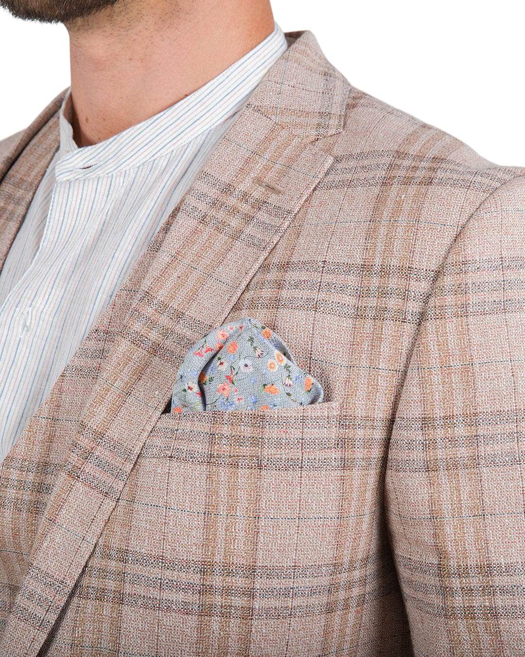 Gagliardi Jackets Gagliardi Orange Ecotec Check Jacket