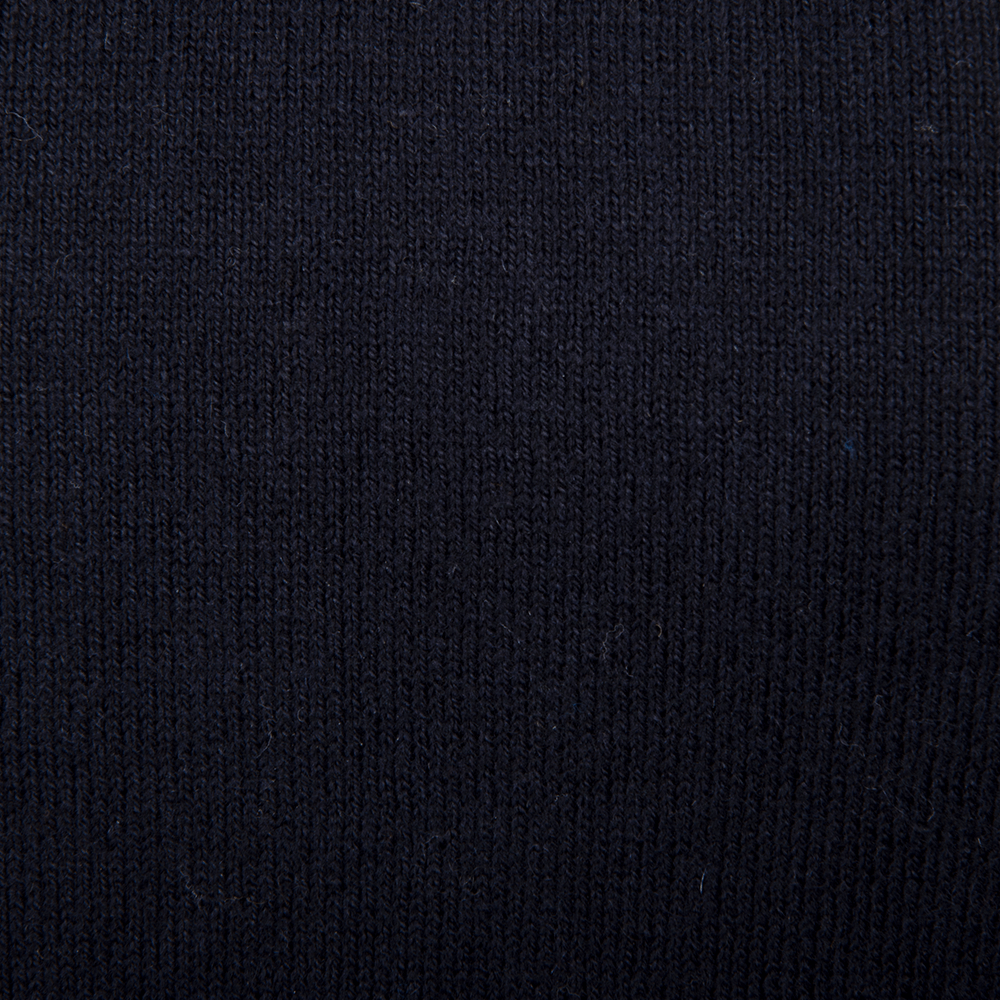 Gagliardi Jumpers Navy Melange Cashmere Blend Tank Knit V-Neck