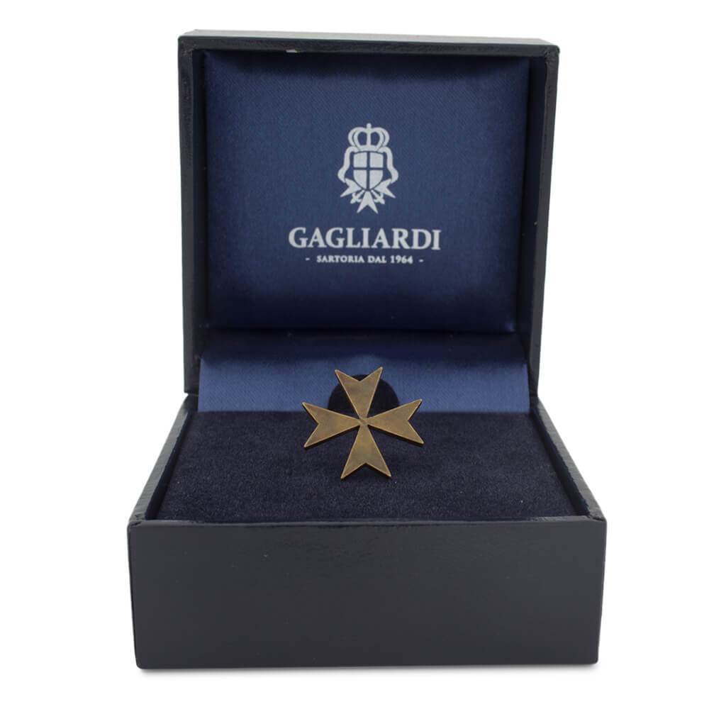 Gagliardi Lapel Pins Maltese Cross Lapel Pin