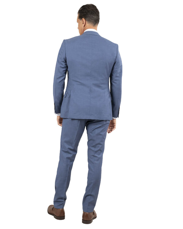 Gagliardi Airforce Blue Suit Jacket | Bortex - Bortex Fine Tailoring