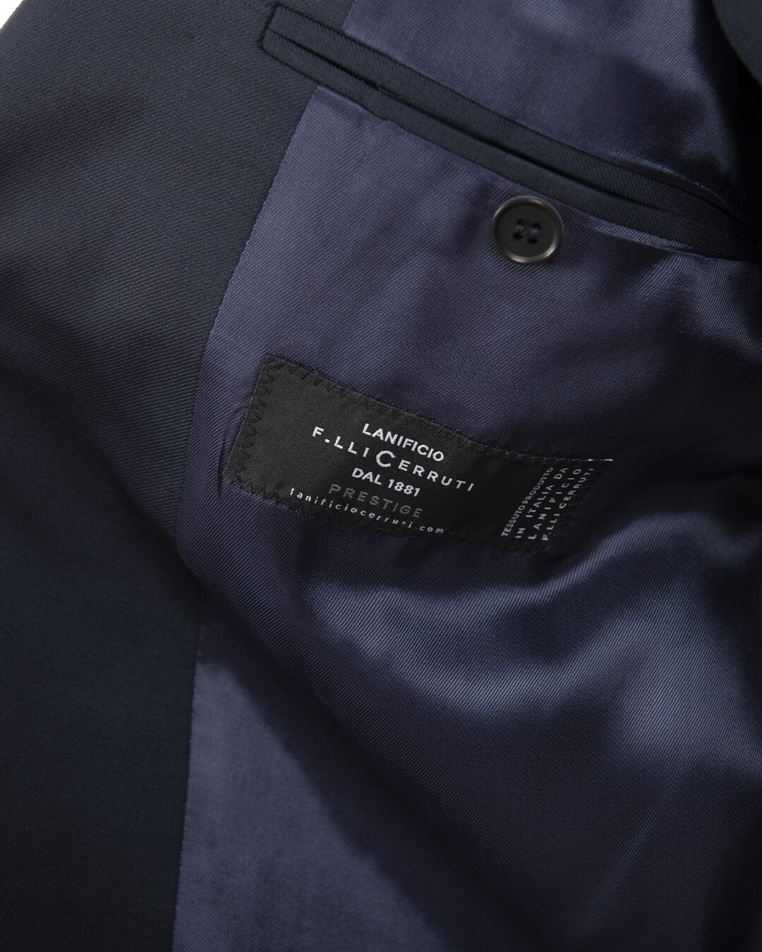 Gagliardi M&amp;M Jackets Gagliardi Lanificio F.lli Cerruti Navy Suit Jacket