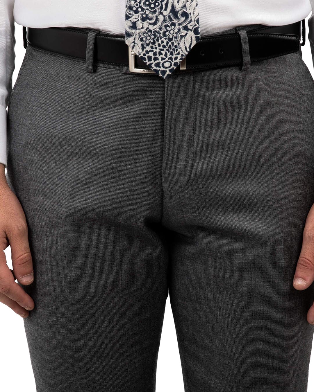 Gagliardi M&amp;M Trousers Gagliardi Cloth Ermenegildo Zegna Grey Suit Trousers