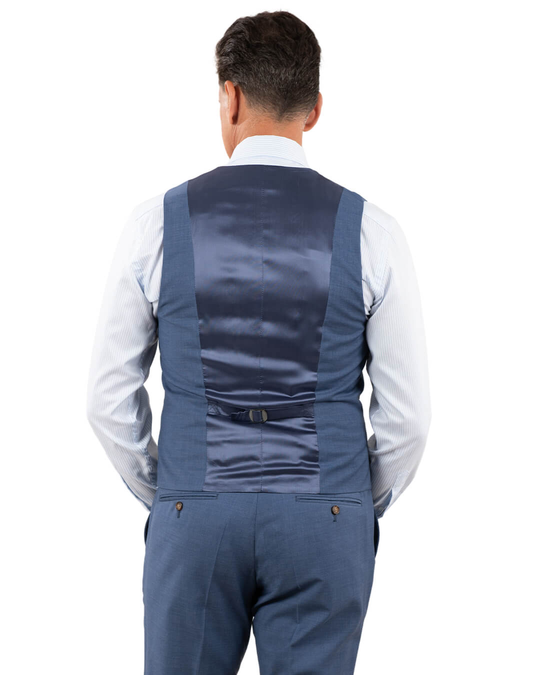 Gagliardi M&amp;M Waistcoats Gagliardi Airforce Blue Waistcoat