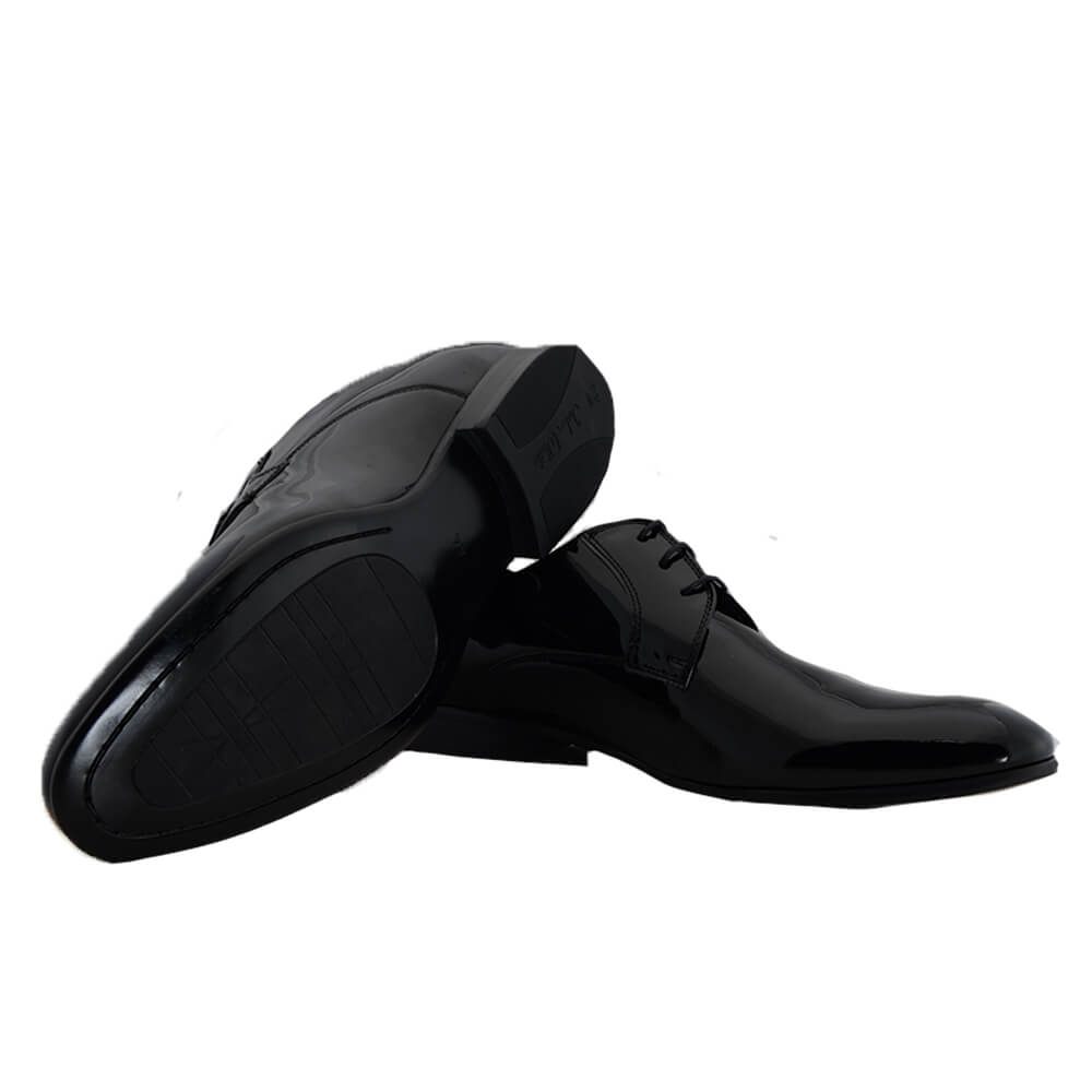 Gagliardi Shoes Black Patent Leather Dress Shoes