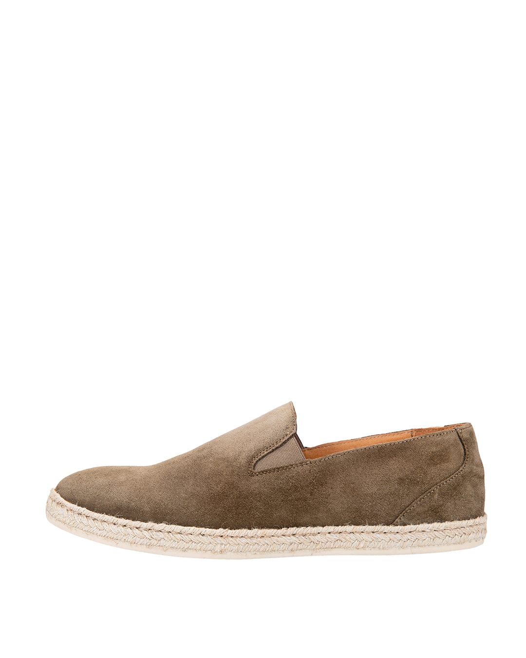 Gagliardi Shoes Gagliardi Olive Suede Espadrilles