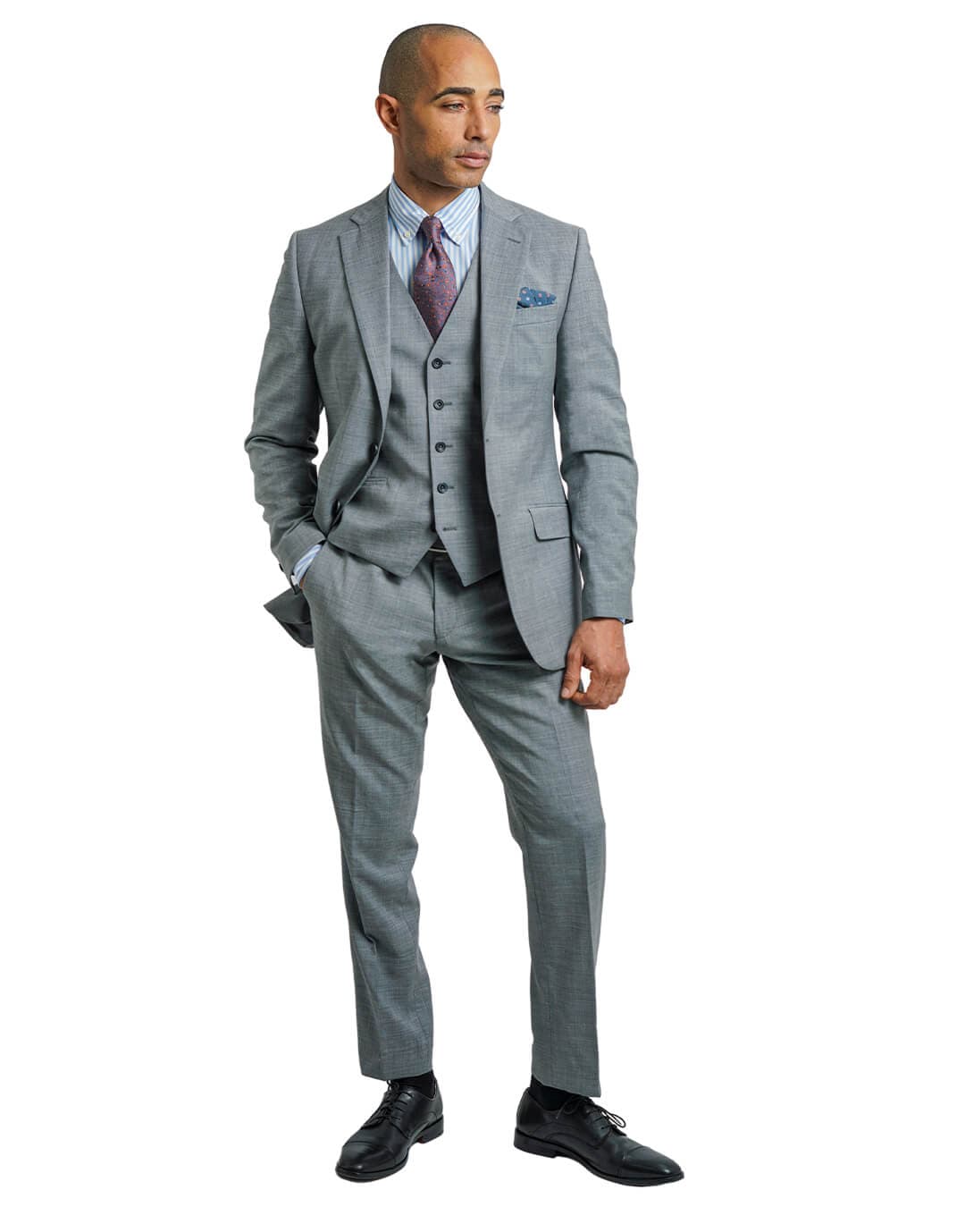 Gagliardi Suits Gagliardi Silver Lanificio F. Lli Cerruti Tropical Suit