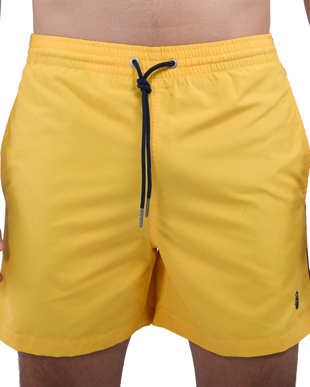 Gagliardi Swimwear Gagliardi Yellow Piped Swim Shorts