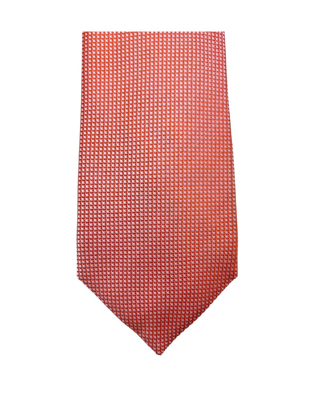 Gagliardi Ties ONE SIZE Gagliardi Orange Tonal Textured Italian Silk Tie