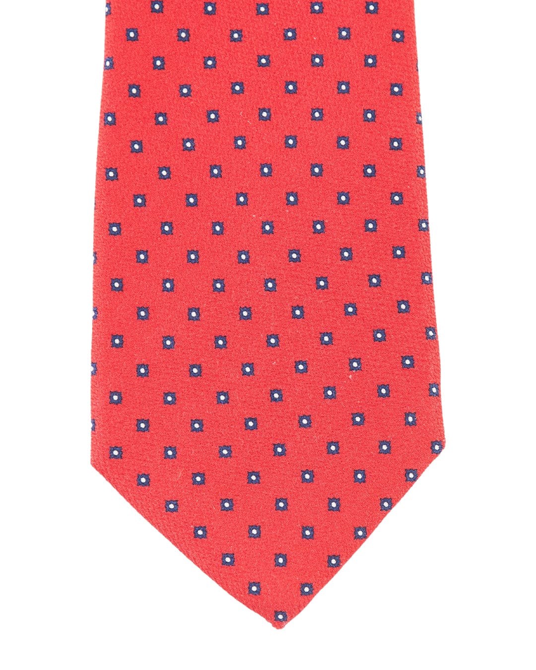 Gagliardi Ties ONE SIZE Gagliardi Red Tie With Diamonds