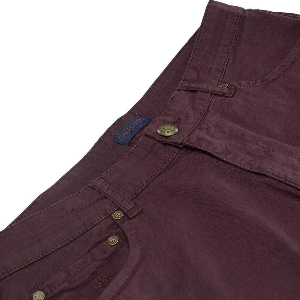 Gagliardi - Trousers - Bordeaux Five Pocket Trousers