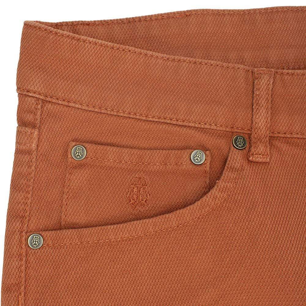 Gagliardi Trousers Copper Five Pocket Trousers