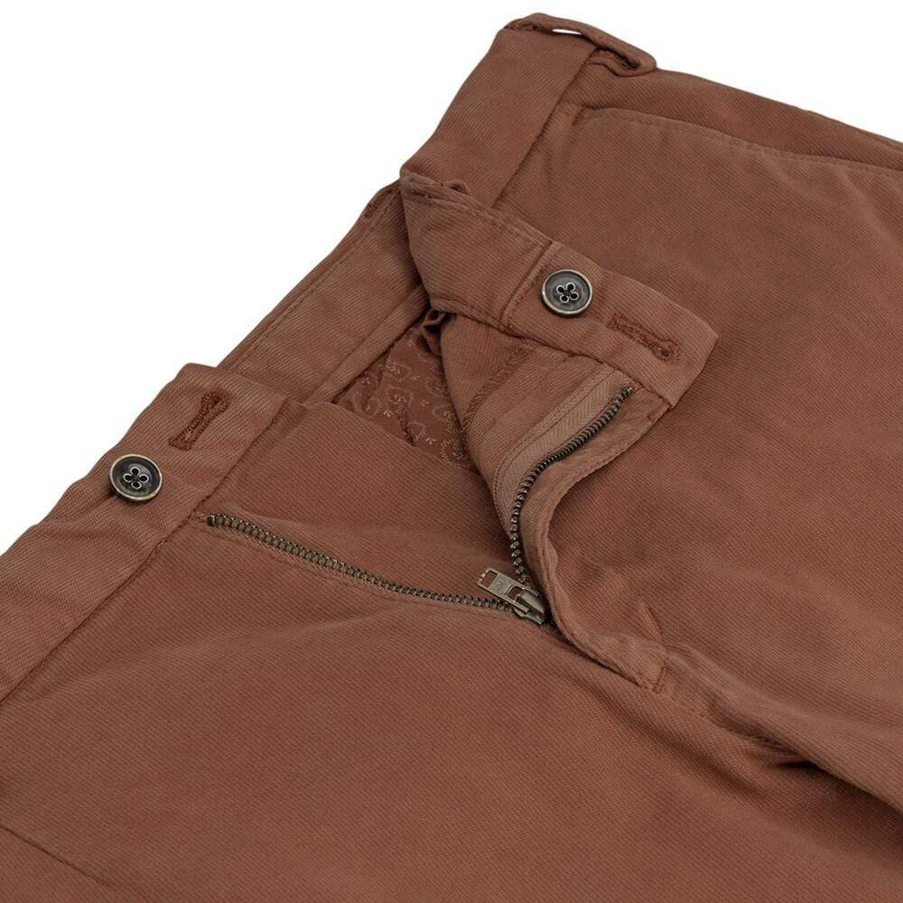 Gagliardi - Trousers - Copper Twill Five Pocket Trousers