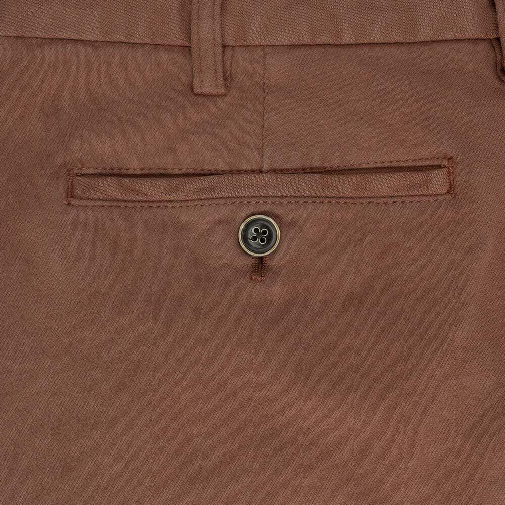 Gagliardi - Trousers - Copper Twill Five Pocket Trousers
