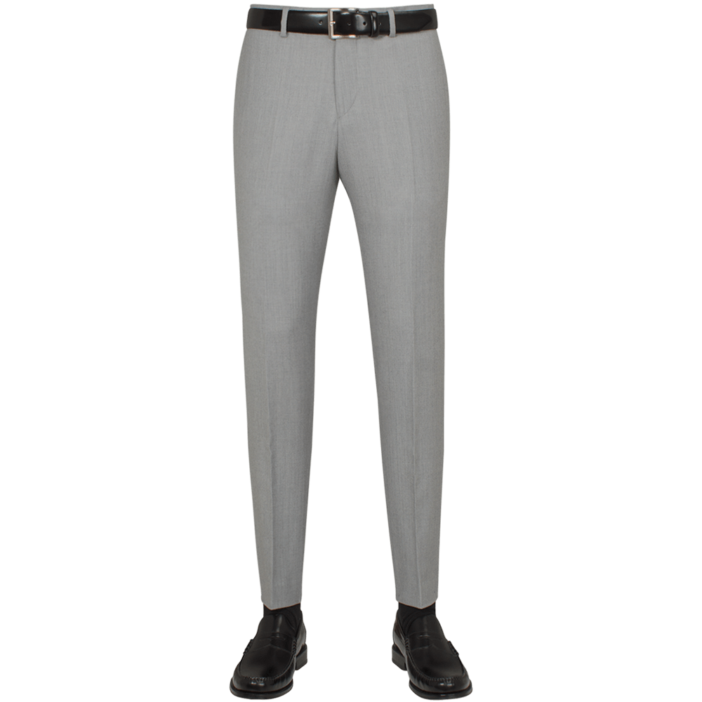 Gagliardi Trousers Light Grey Flannel Trousers