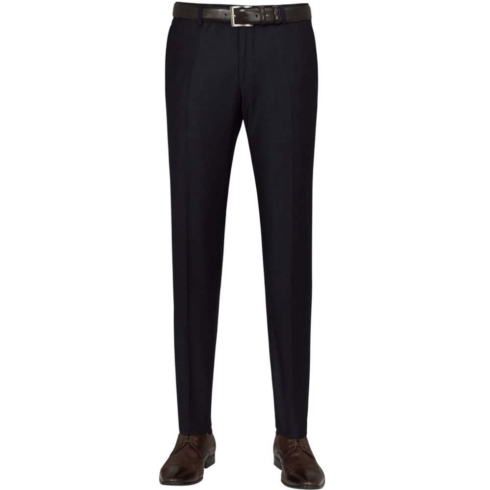 Gagliardi Trousers Navy Flannel Trousers