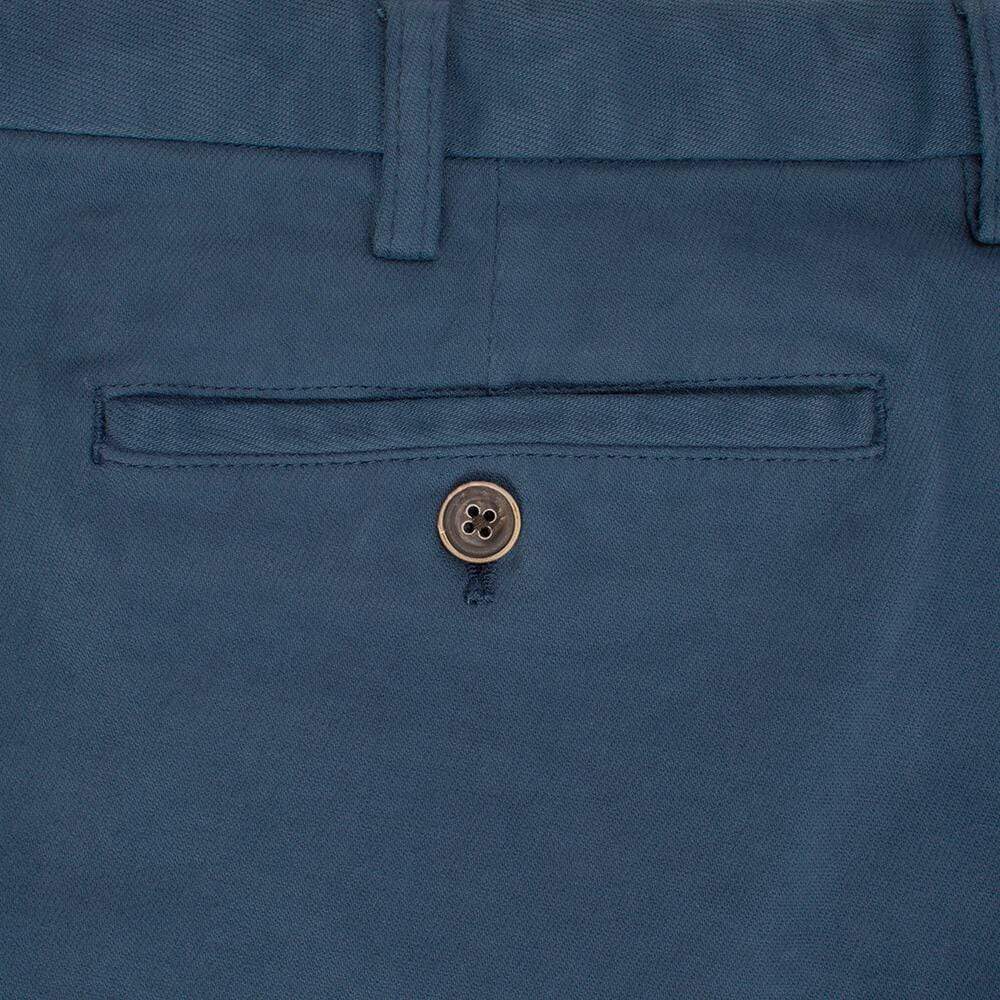 Gagliardi - Trousers - Winter Blue Twill Five Pocket Trousers
