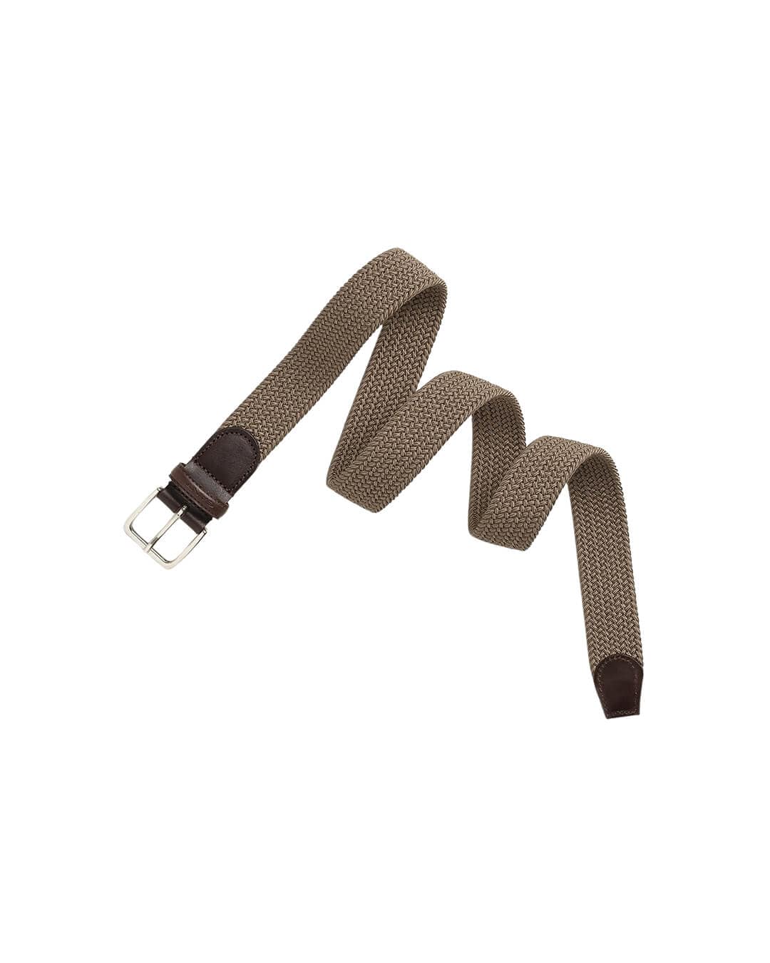 Gant Belts Gant Khaki Elastic Braid Belt