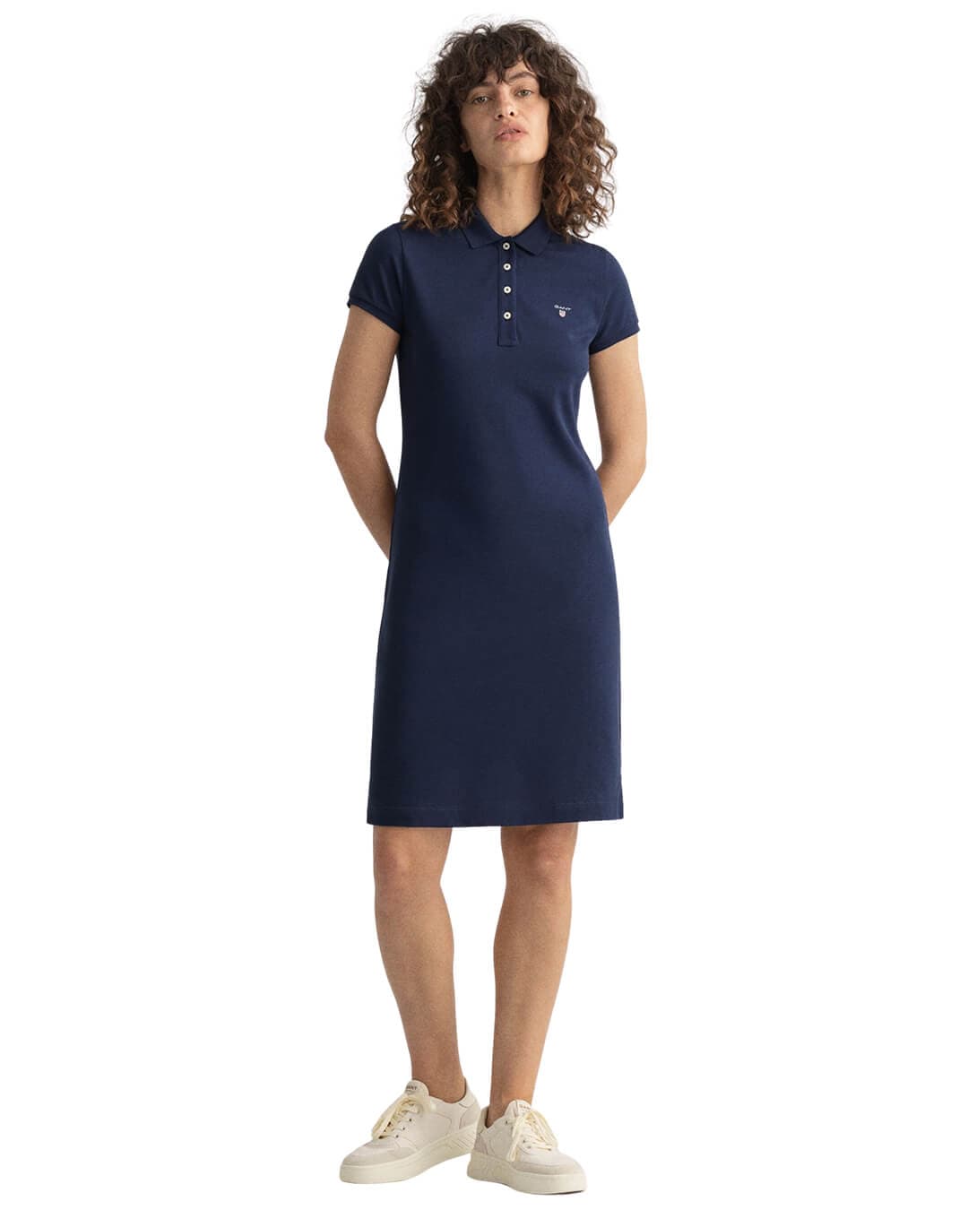 Gant Dresses Gant Original Navy Pique Polo Dress