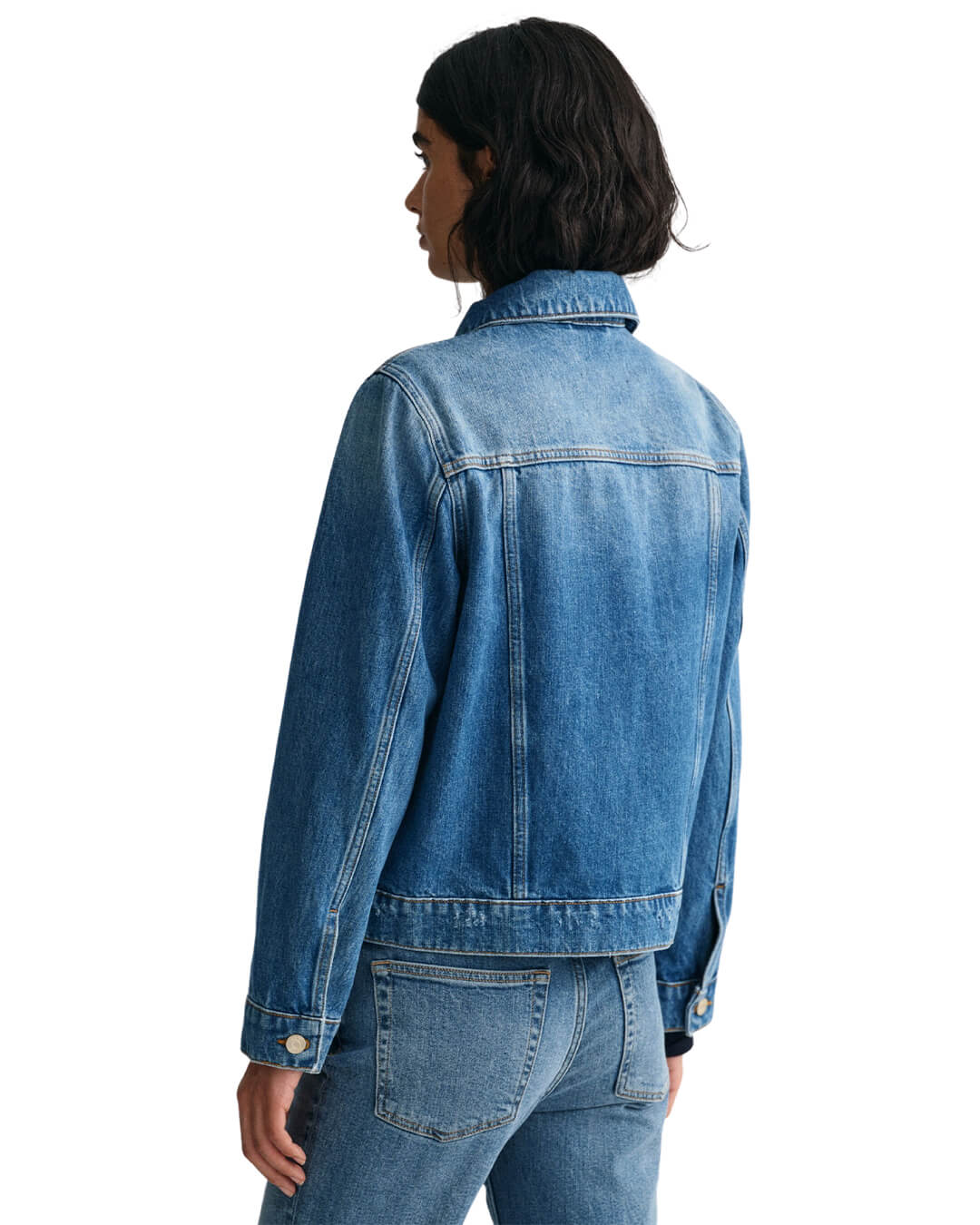 Gant Outerwear Gant Blue Denim Jacket