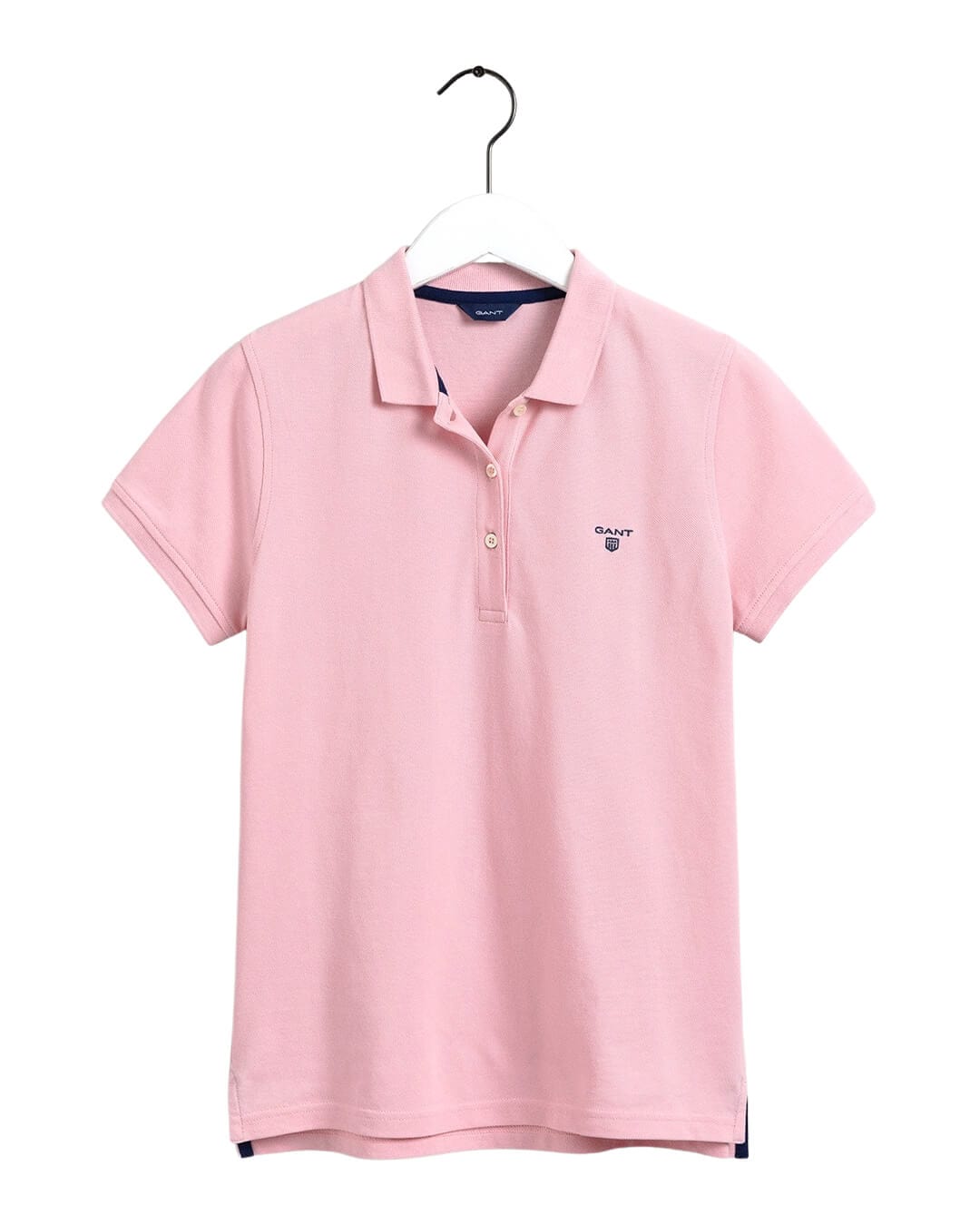 Gant Polo Shirts Gant Piqué Light Pink Polo Shirt