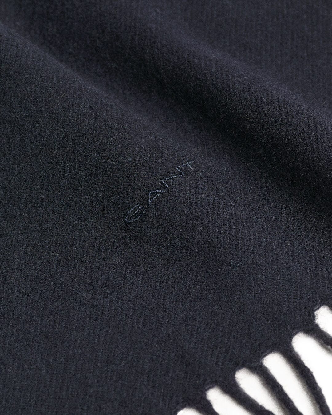 Gant Scarves One Size Gant Navy Blue Wool Scarf