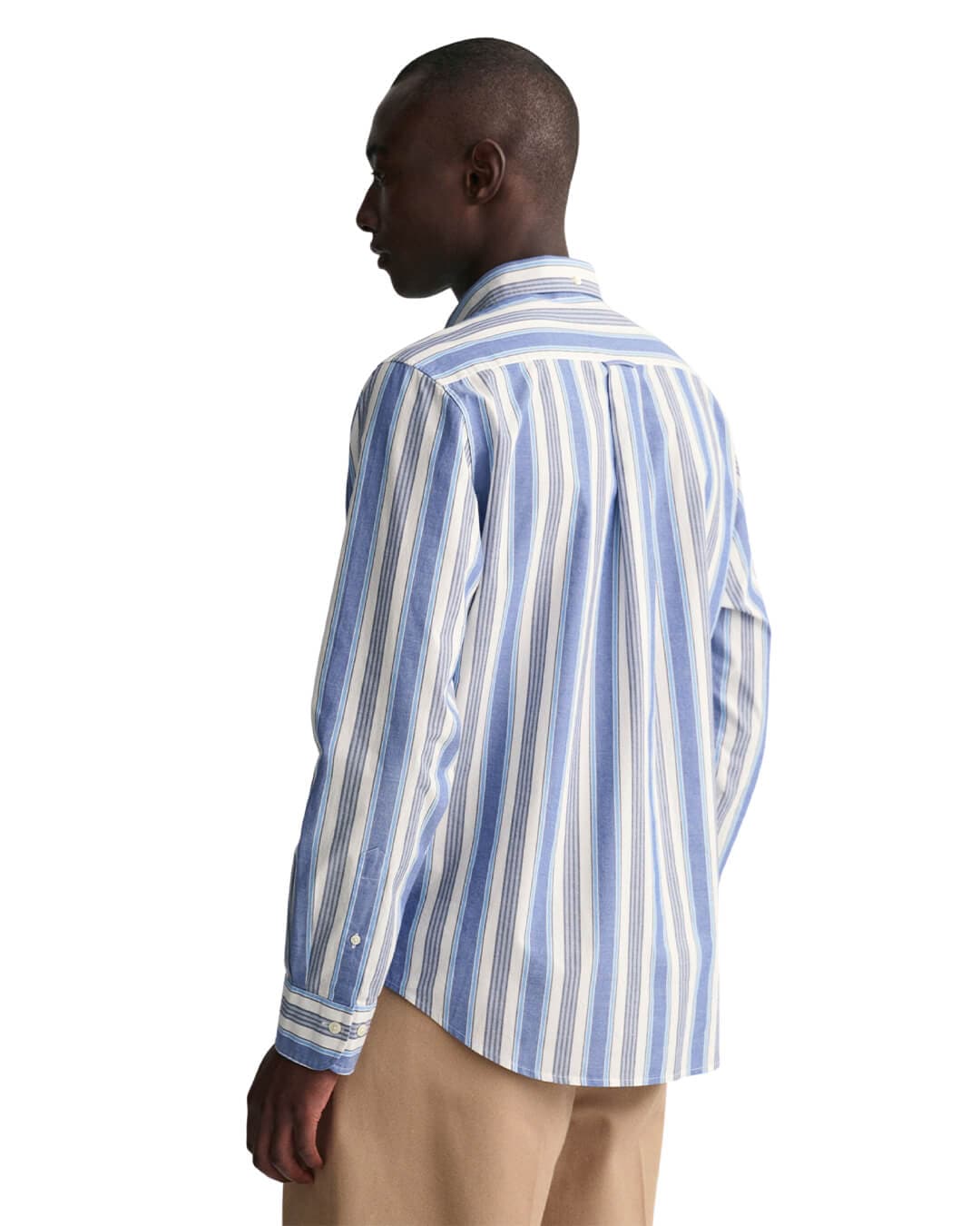 Gant Shirts Gant Blue Regular Fit Colorful Striped Shirt