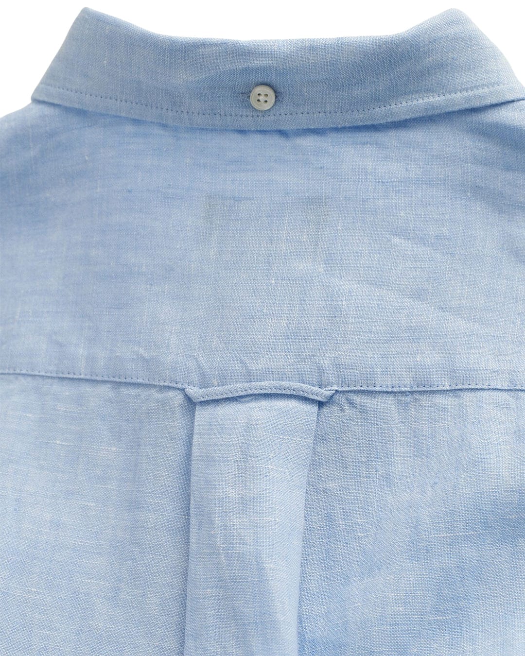 Gant Shirts Gant Blue Regular Fit Linen Shirt