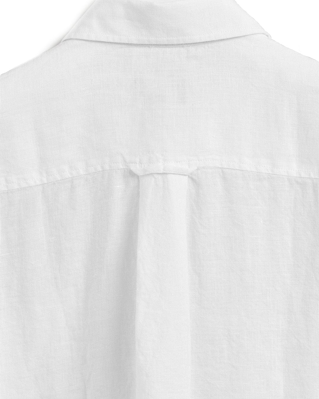 Gant Shirts Gant Lightweight Washed Linen Chambray White Shirt