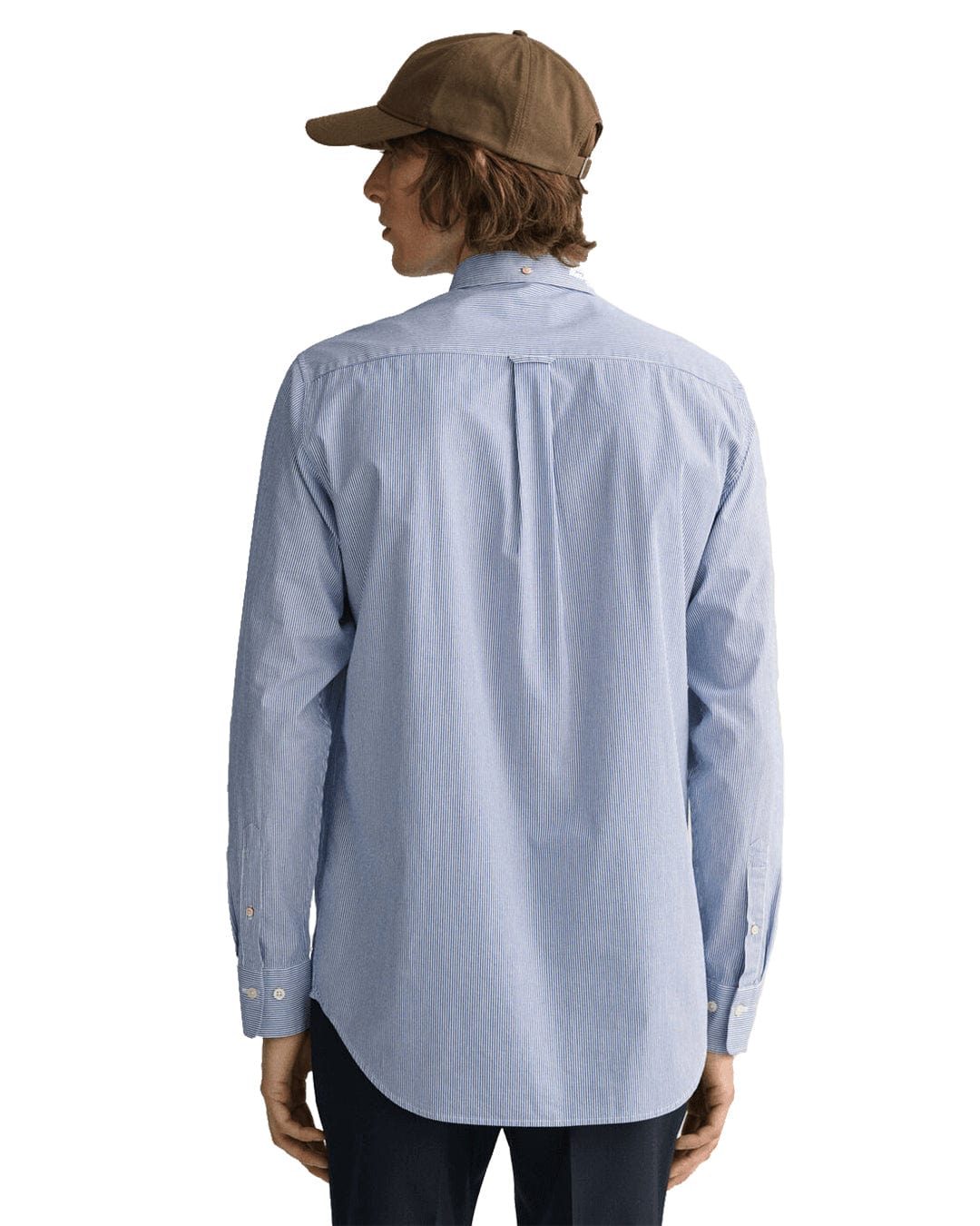 Gant Shirts Gant Regular Fit Banker Broadcloth Sky Shirt