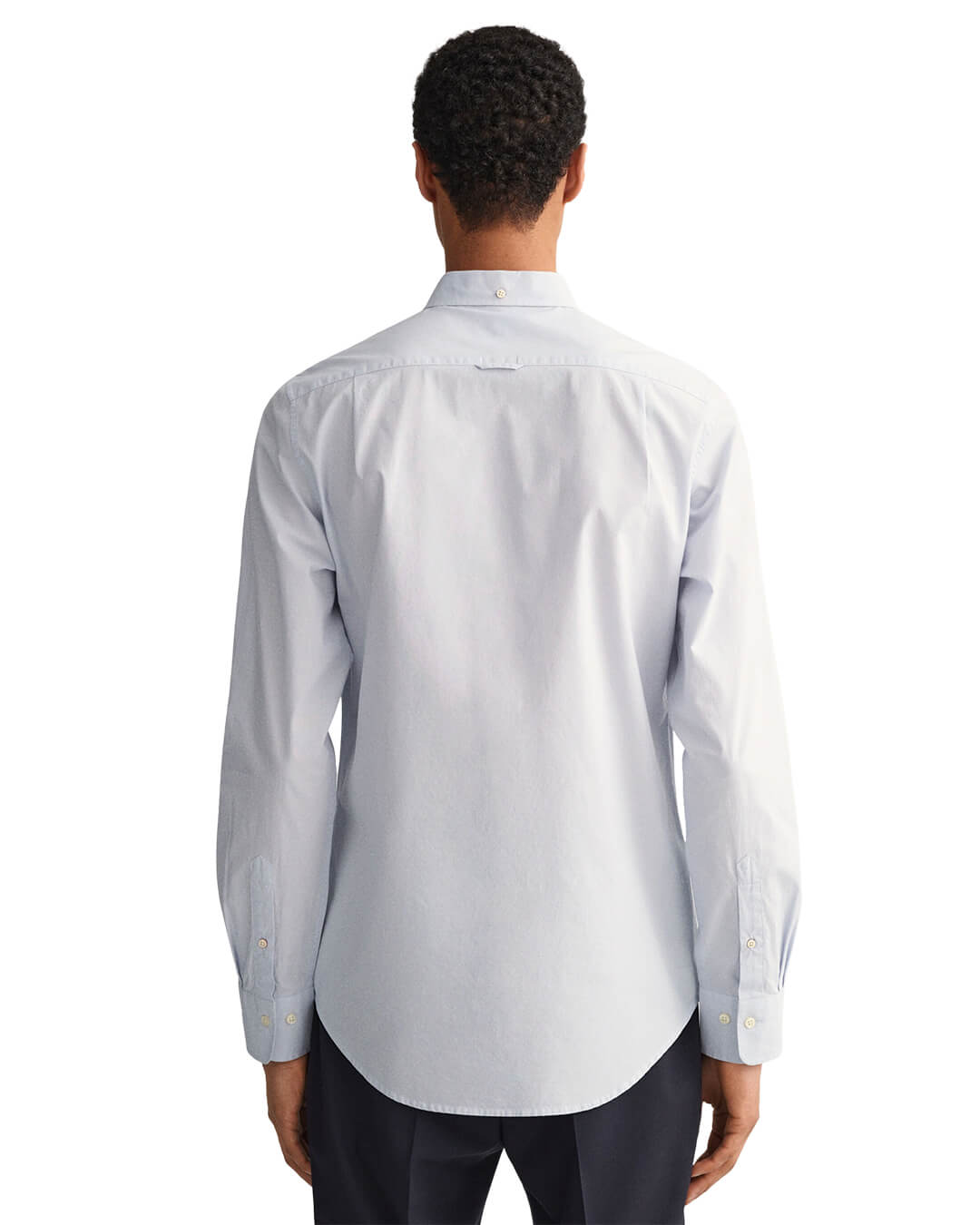 Gant Shirts Gant Sky Blue Slim Fit Broadcloth Shirt