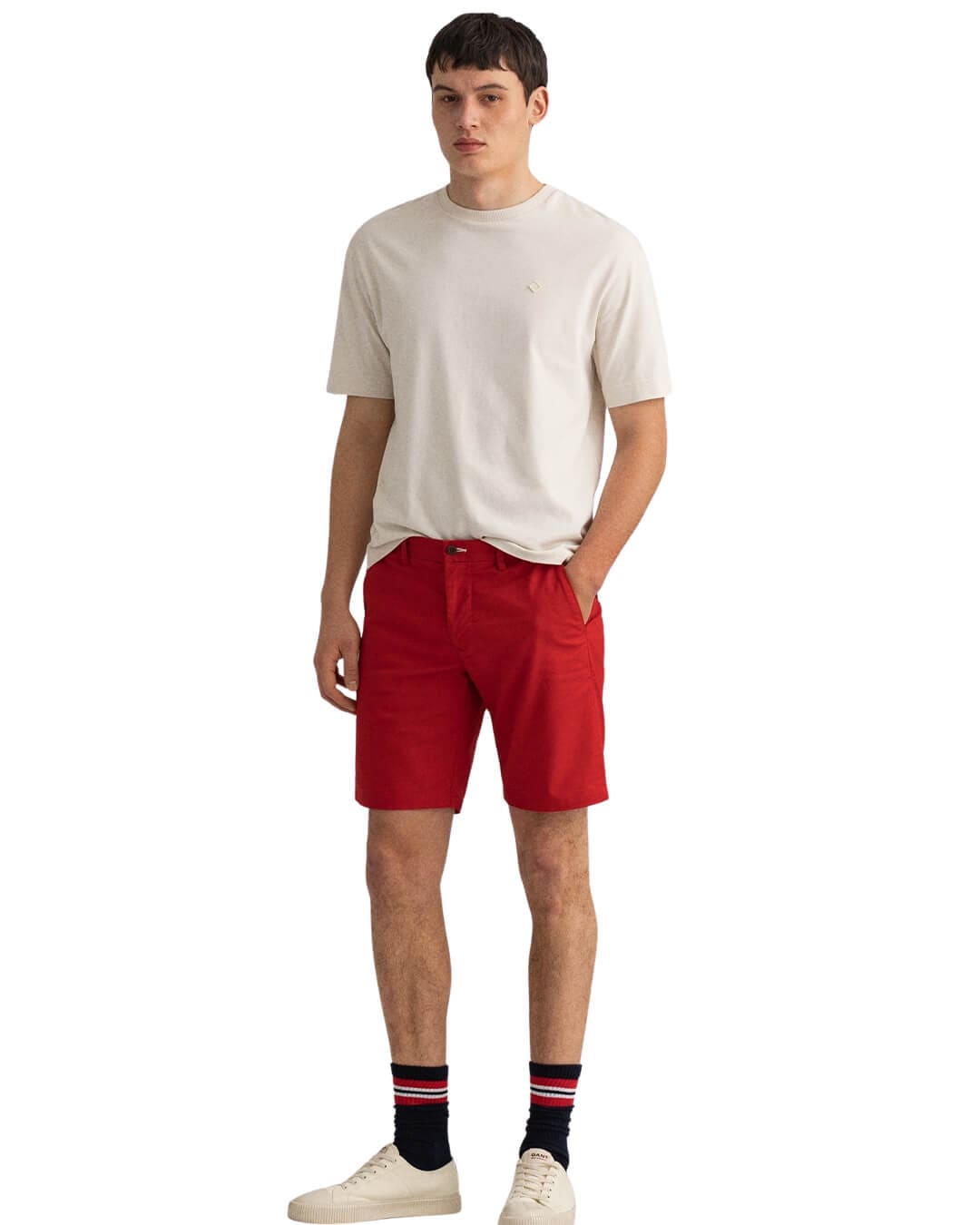 Gant Shorts Gant Hallden Slim Fit Tech Prep™ Red Shorts