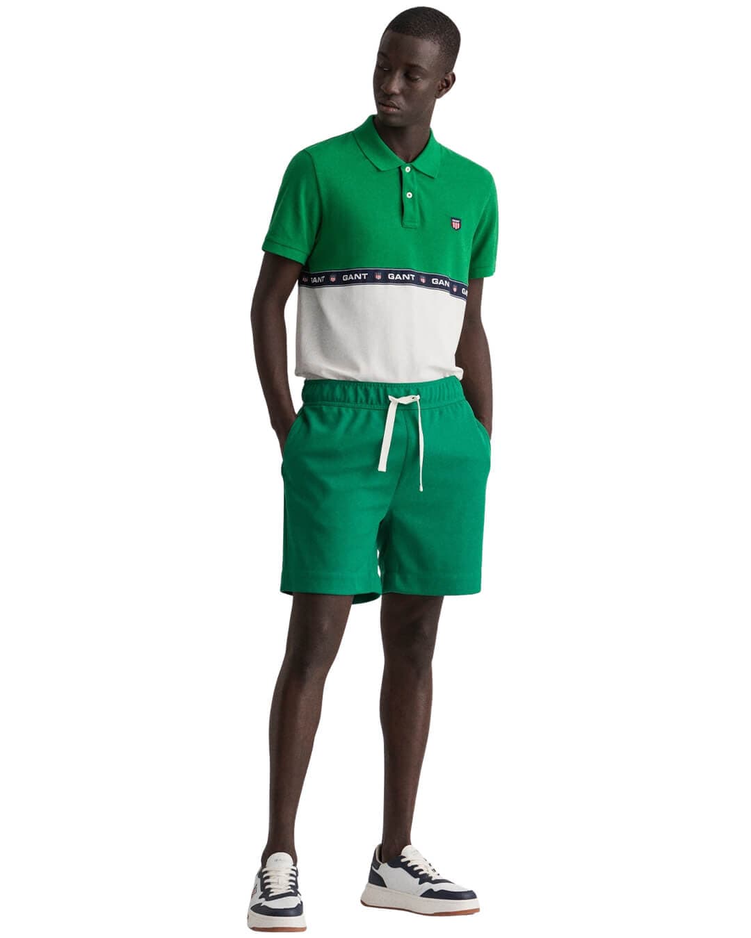Gant Shorts Gant Retro Shield Drawstring Green Shorts