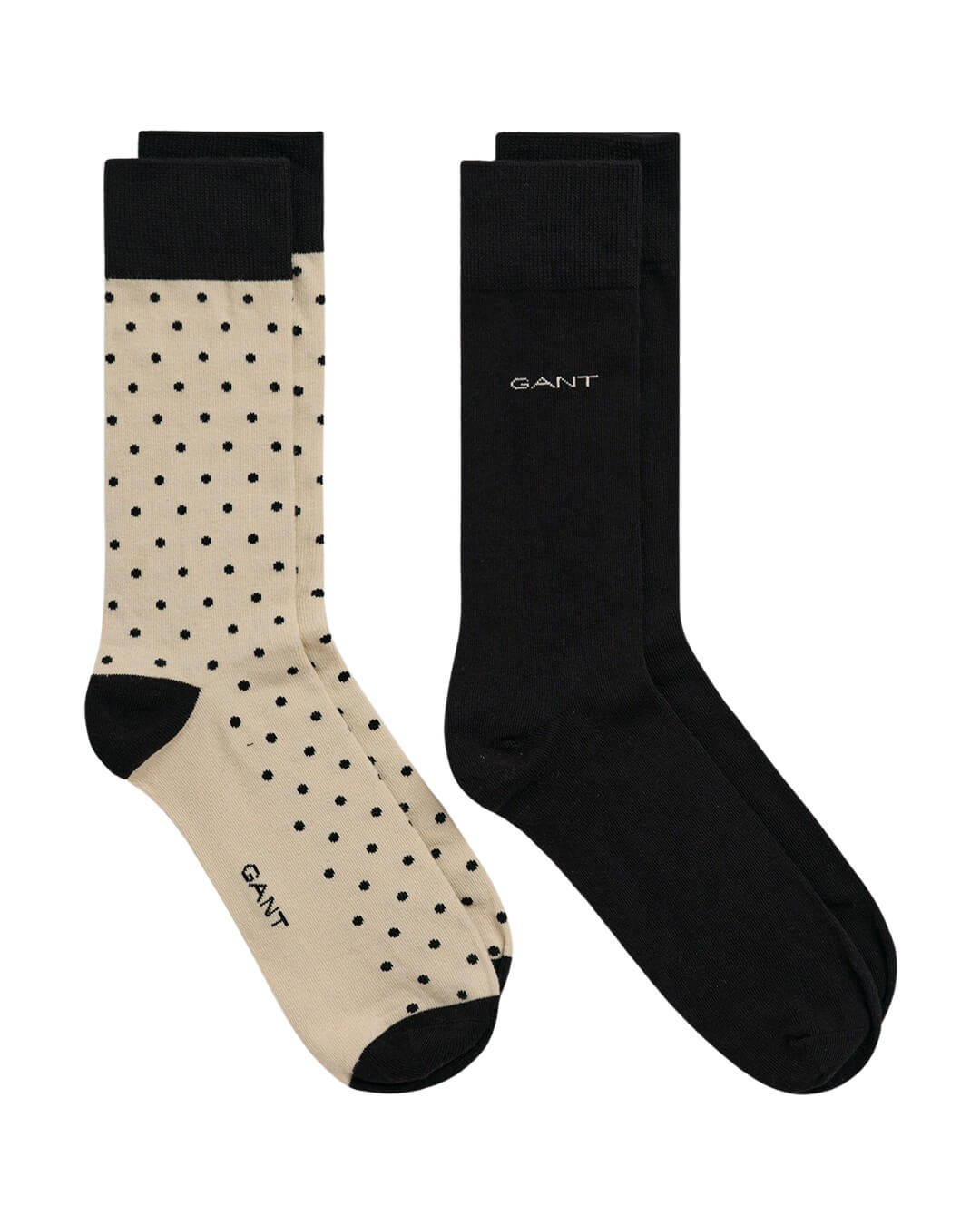 Gant Socks Gant Beige 2-Pack Solid & Dot Socks