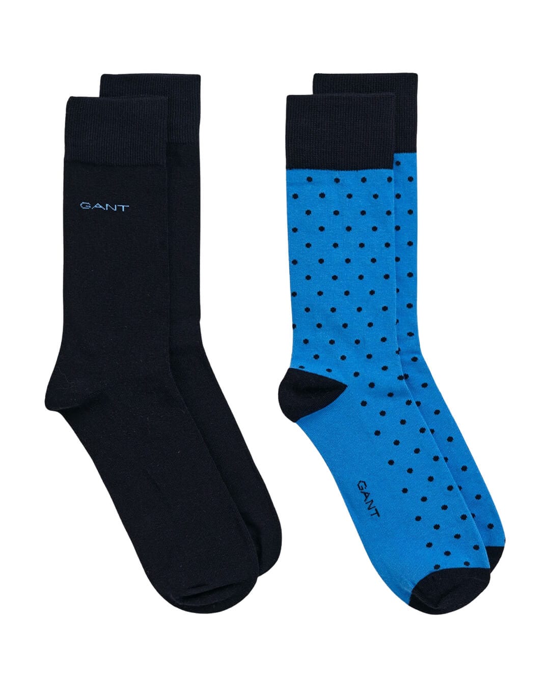 Gant Socks Gant Blue 2-Pack Solid & Dot Socks
