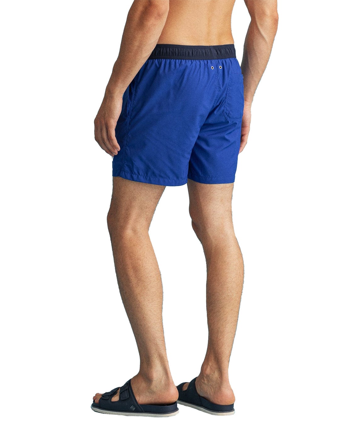 Gant Swimwear Gant Blue And Navy Retro Shield Swim Shorts