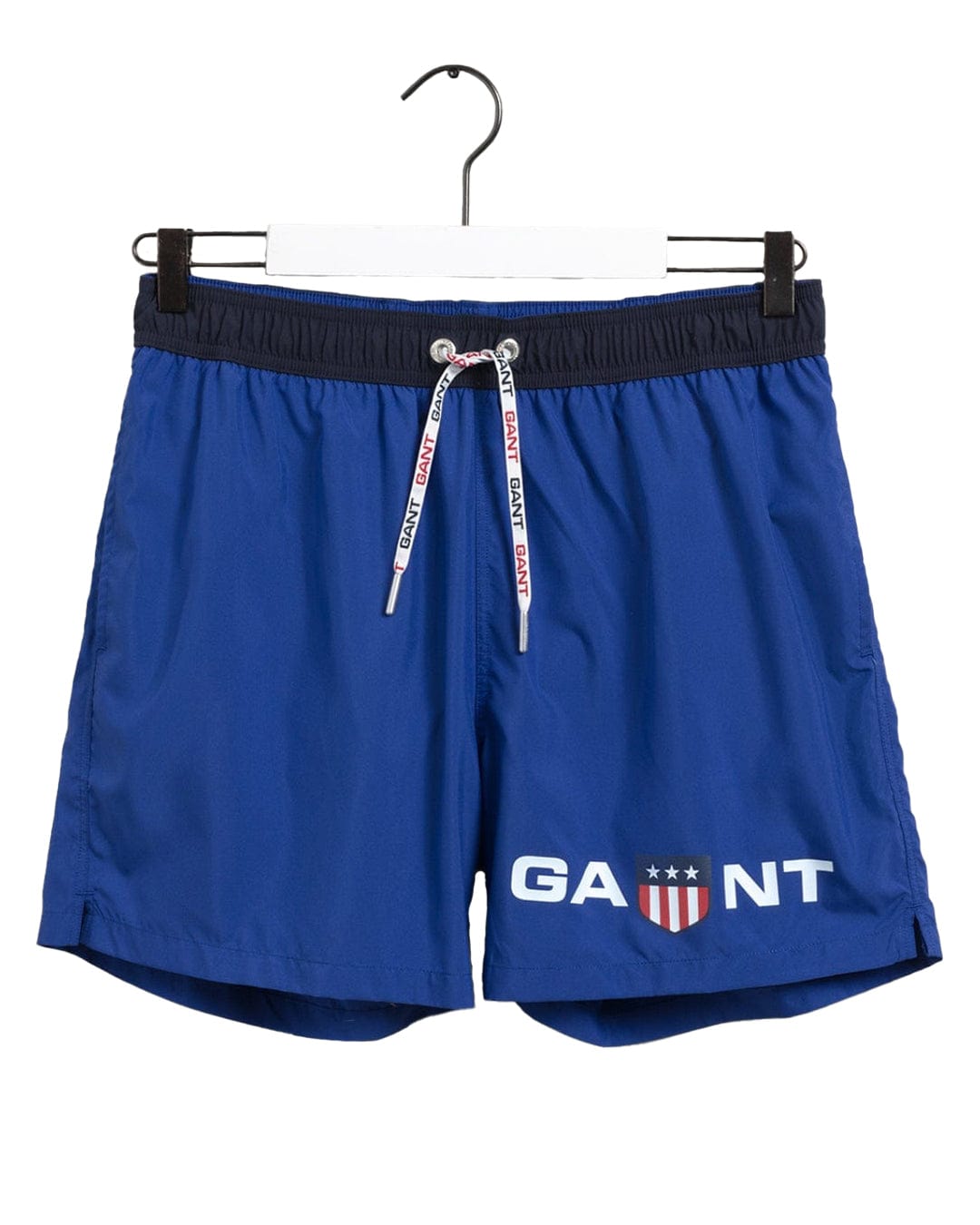 Gant Swimwear Gant Blue And Navy Retro Shield Swim Shorts
