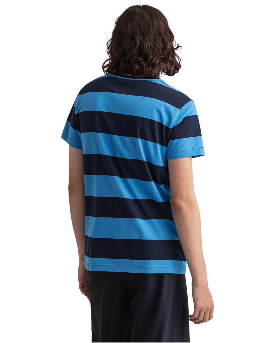 Gant T-Shirts Gant Barstripe Blue T-Shirt