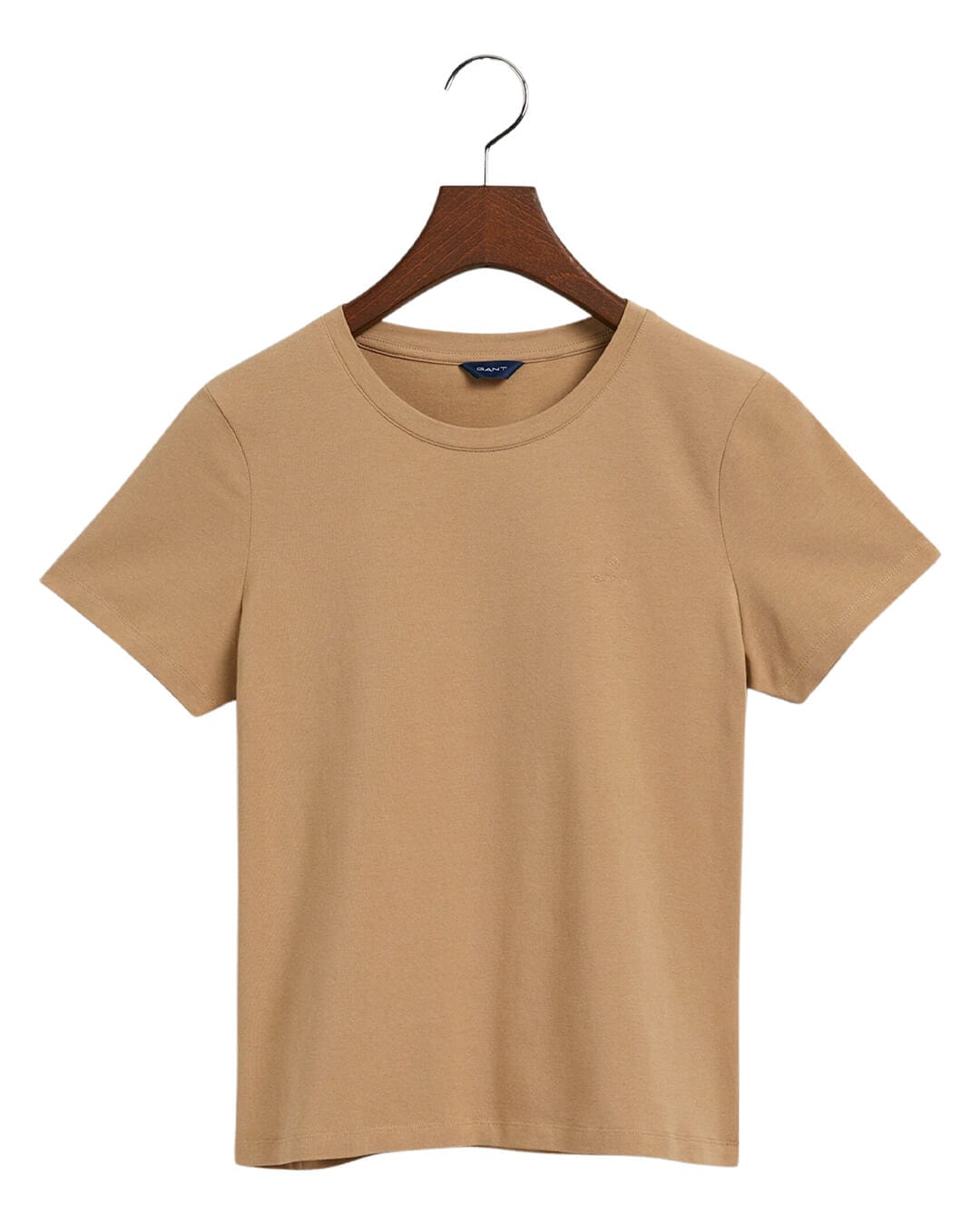 Gant T-Shirts Gant Beige Stretch Cotton Top