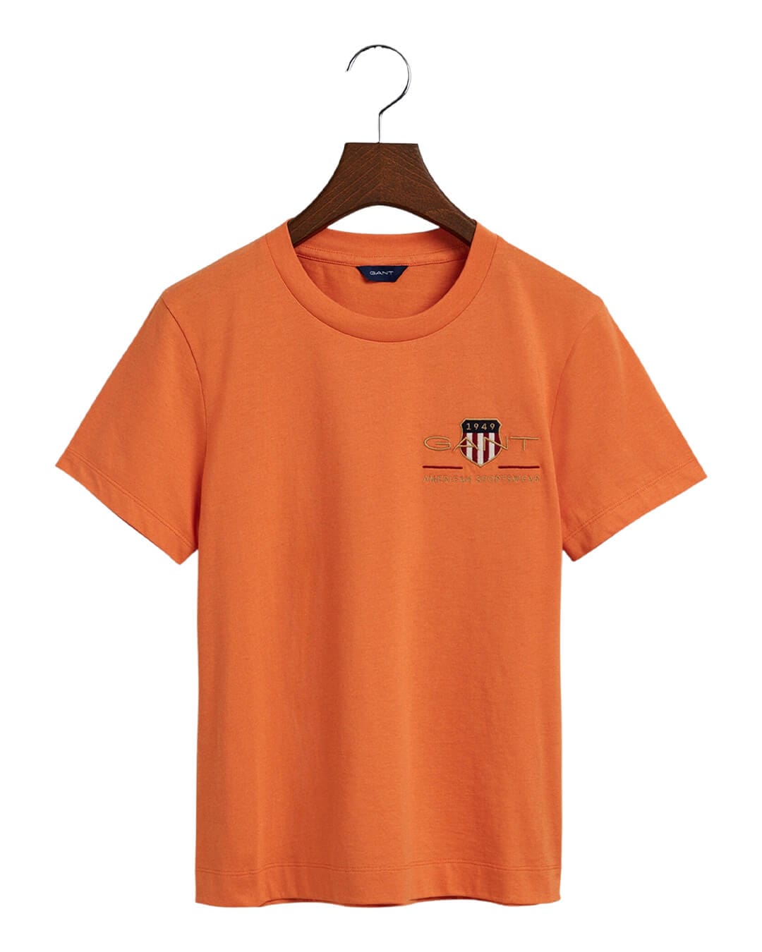 Gant T-Shirts Gant Orange Archive Shield T-Shirt