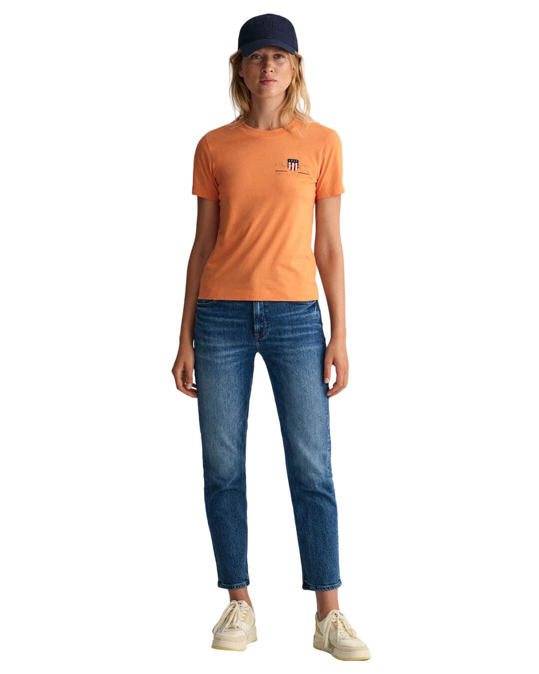 Gant T-Shirts Gant Orange Archive Shield T-Shirt