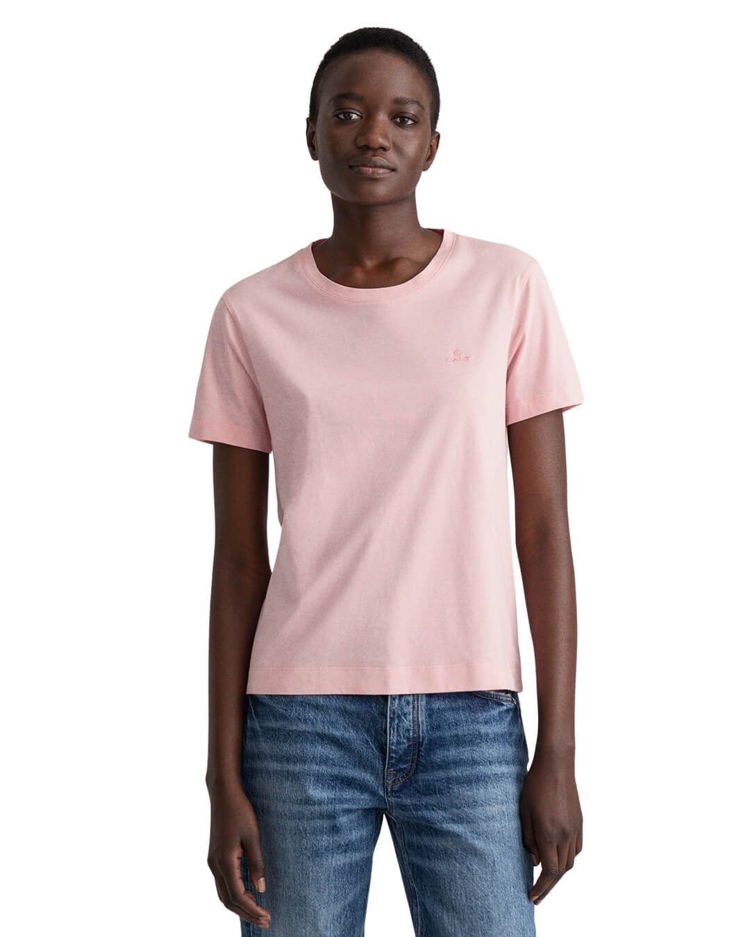 Gant T-Shirts Gant Original Light Pink T-Shirt