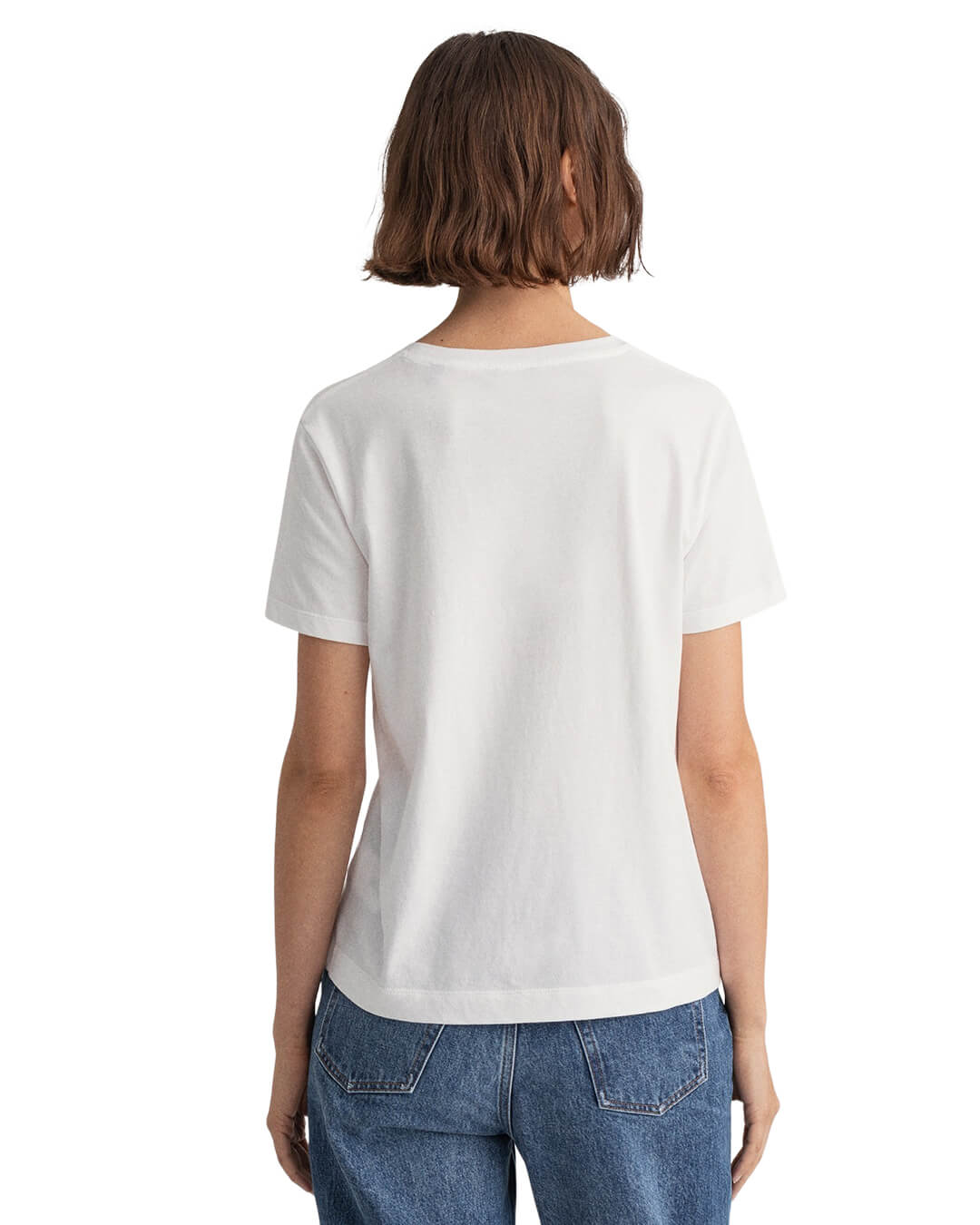 Gant T-Shirts Gant Original White T-Shirt