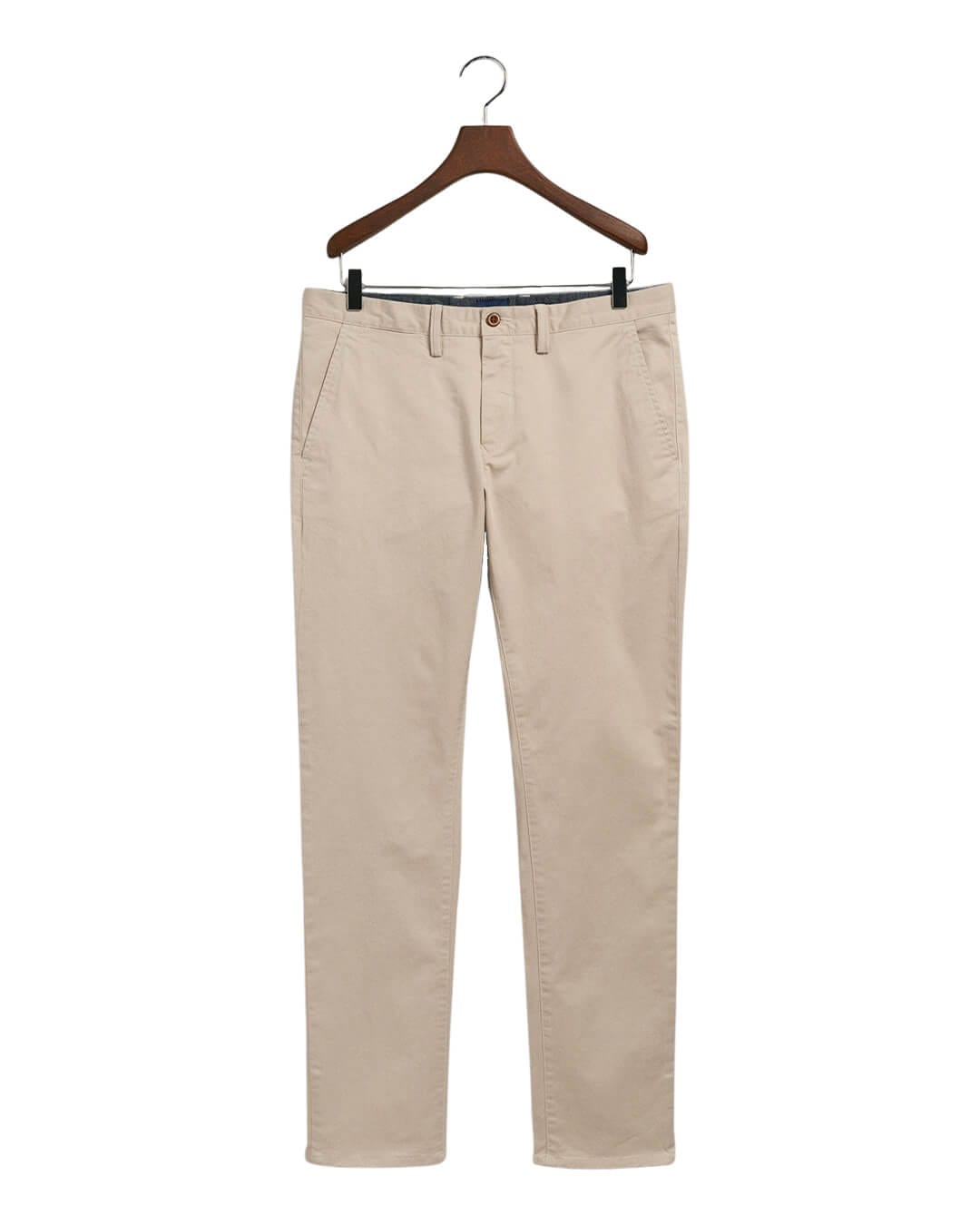 Gant Trousers Gant Beige Hallden Slim Fit Twill Chinos