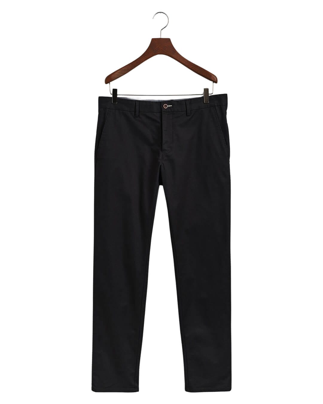 Gant Trousers Gant Black Hallden Slim Fit Tech Prep™ Chinos