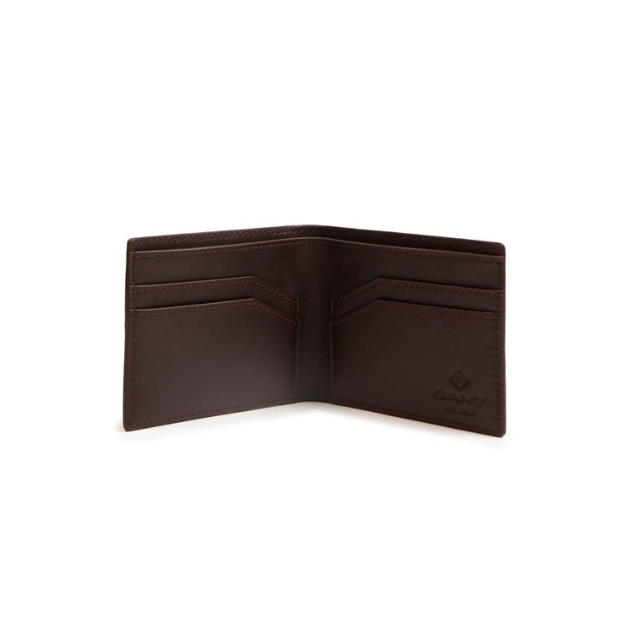 Gant Wallets One Size Gant Brown Leather Weave Wallet