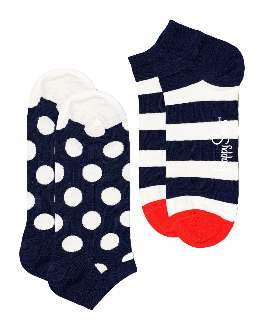 Happy Socks Socks Happy Socks 2-Pack Big Dot And Stripe Low Sock