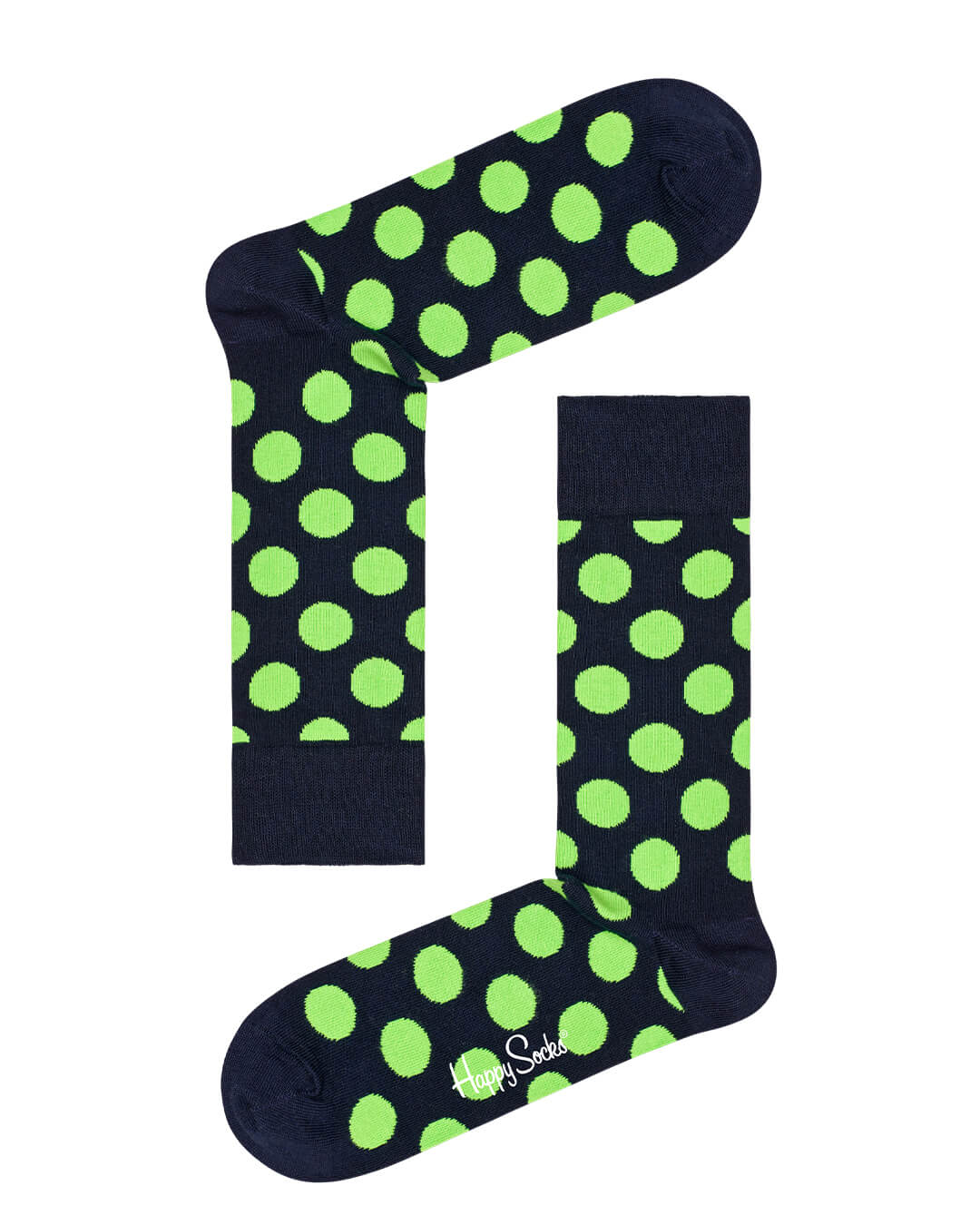 Happy Socks Socks Happy Socks Green Big Dot Sock