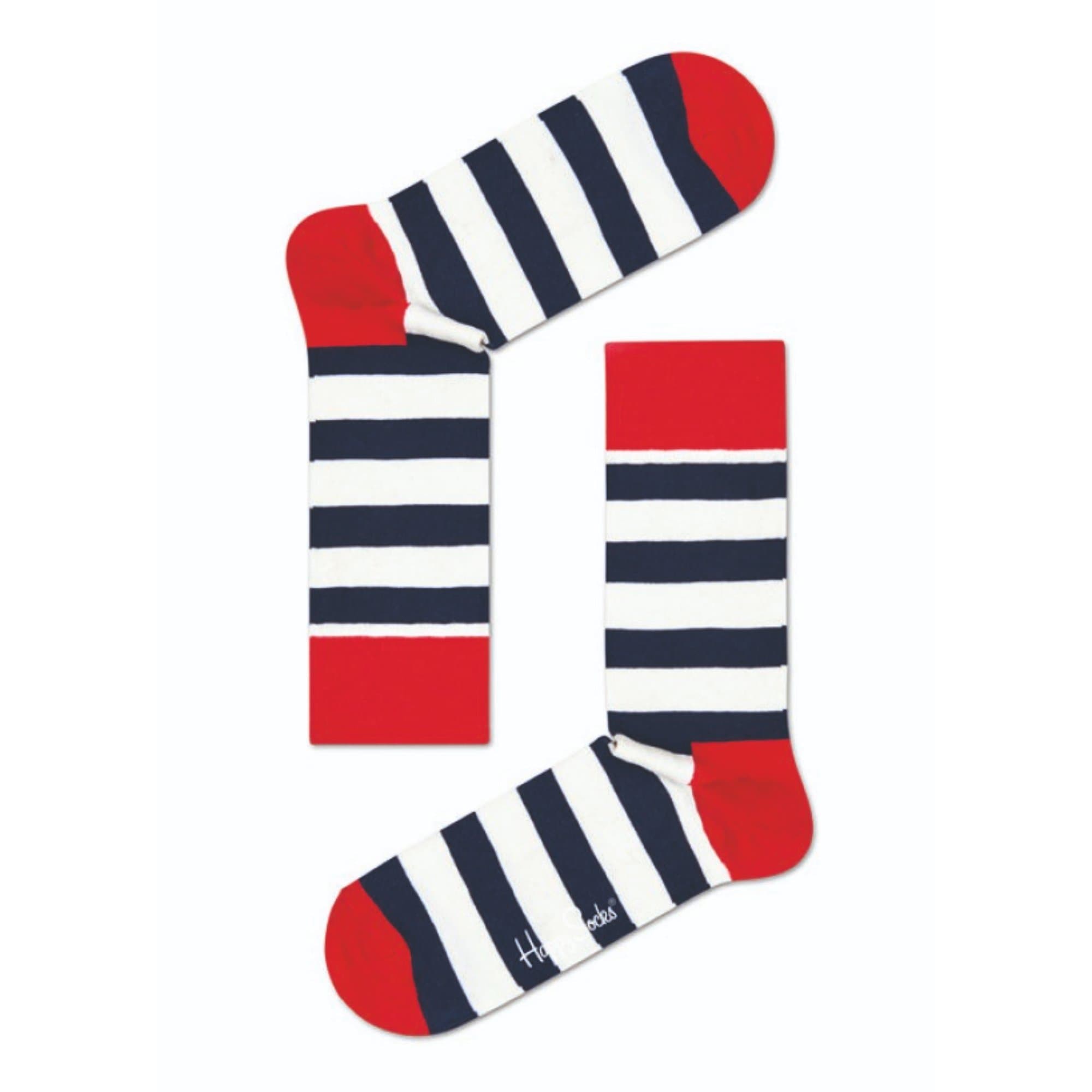 Happy Socks Socks Happy Socks White Stripe Noos Socks