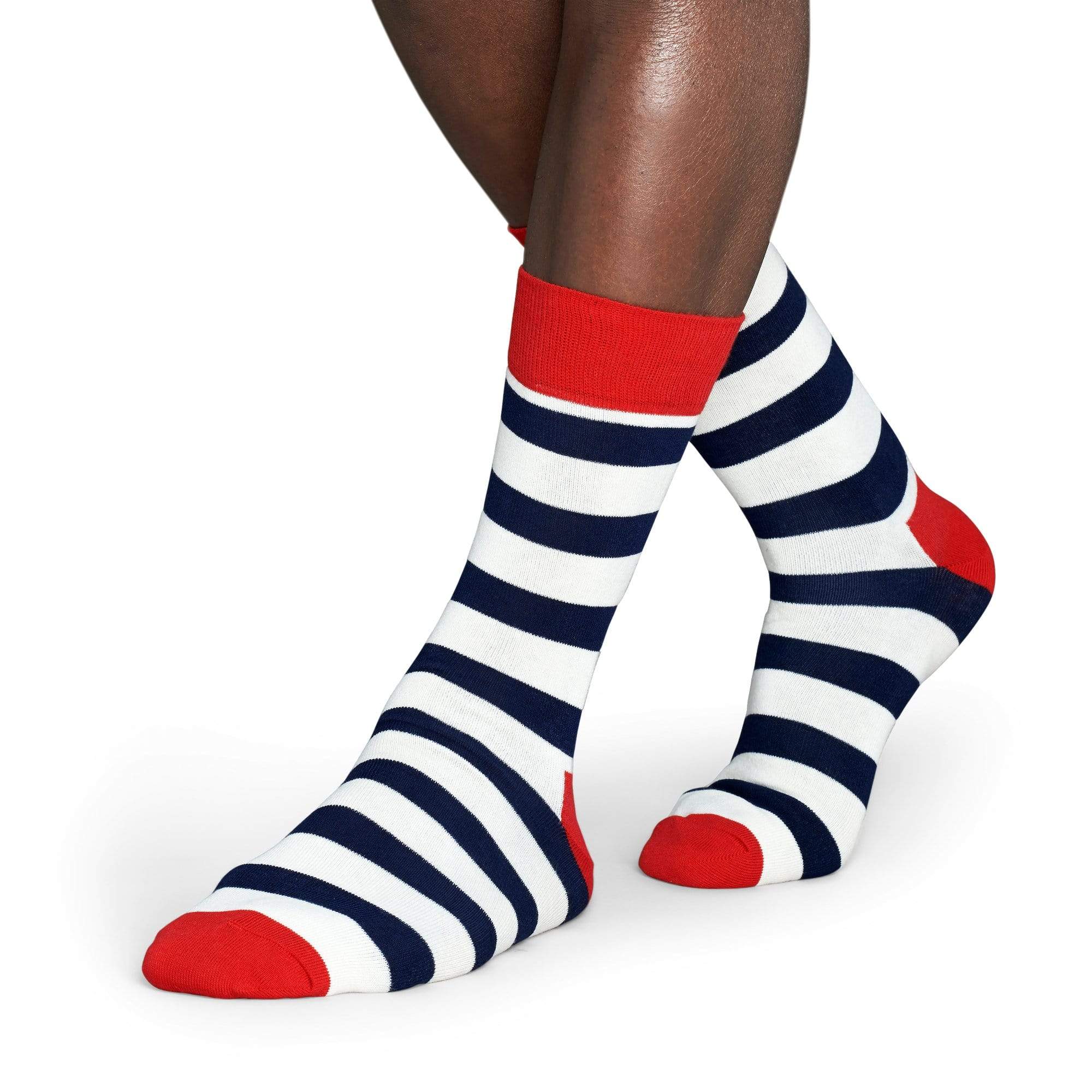 Happy Socks Socks Happy Socks White Stripe Noos Socks